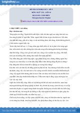 Đề thi học kì 1 Văn 8 Cánh diều - Đề số 5